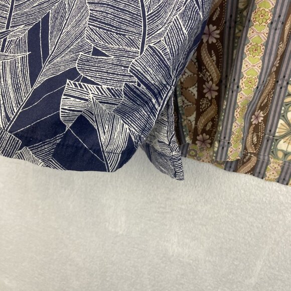 Lot of 2 Vintage Tori Richard Hawaiian Shirt Mens Medium Cotton Tiki Resort USA - Picture 8 of 16